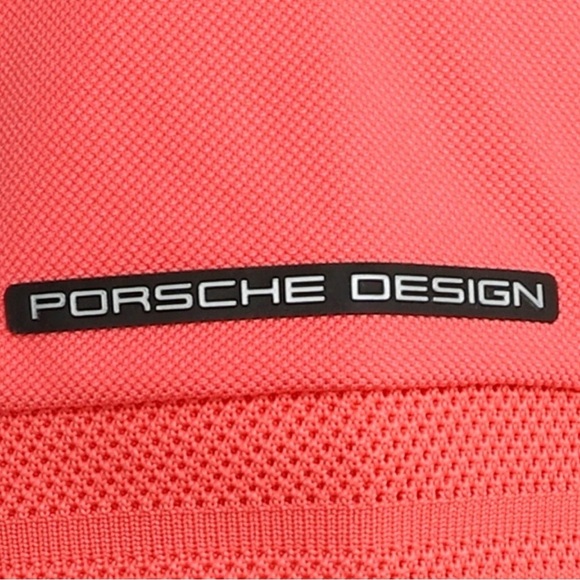 New Men’s Puma Porsche Design Rare Polo Shirt Size Peach Golf - Picture 3 of 8